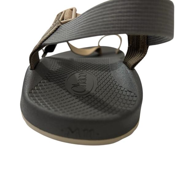 Chaco Bodhi Classic Sandals Earth Gray Beige Adjustable Strap Men\'s Size 11 New main image 6
